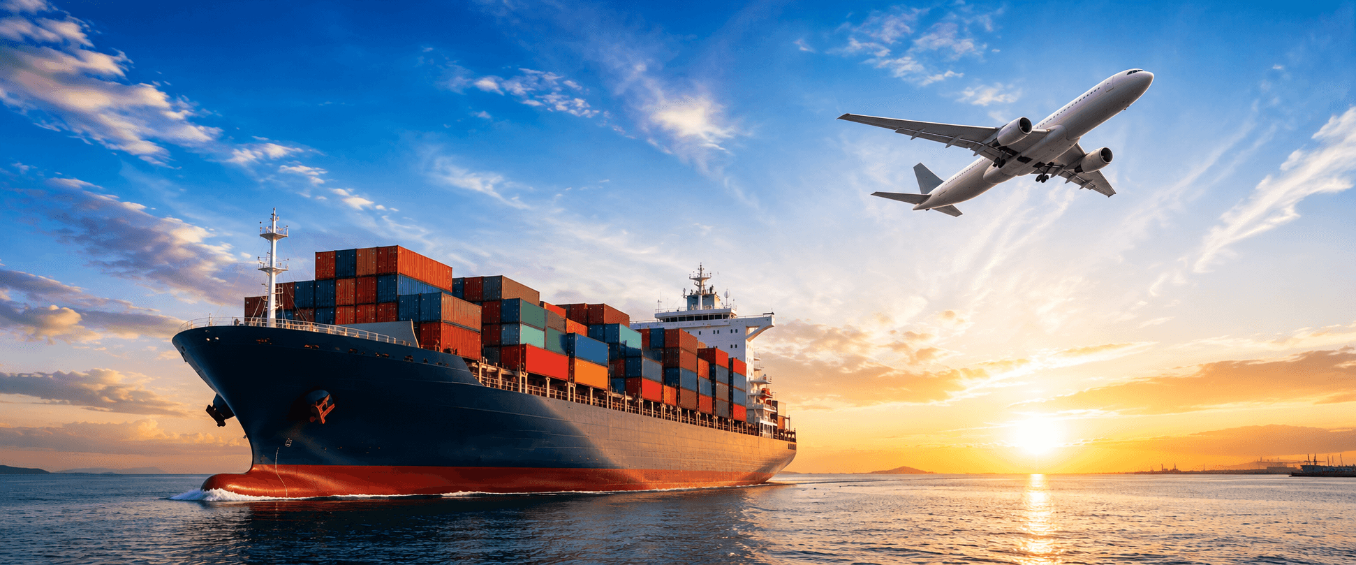 Sahal Sourcing and Shipping Cargo Ship Desktop